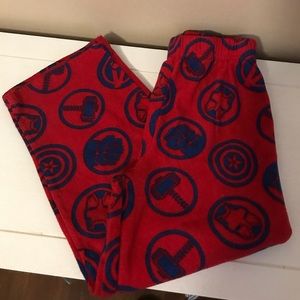 Iron Man Fleece Pajama Bottoms